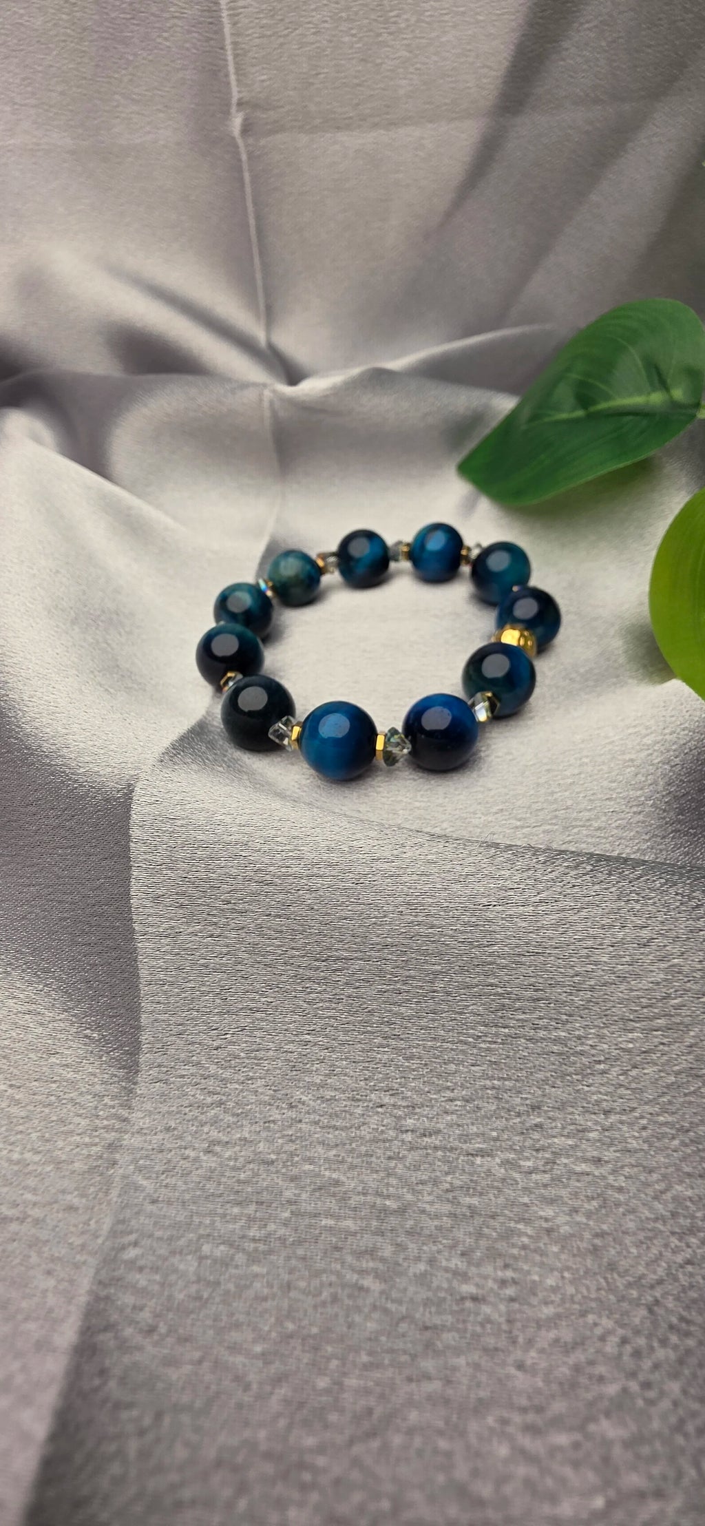 Blue Tiger Eye Bracelet