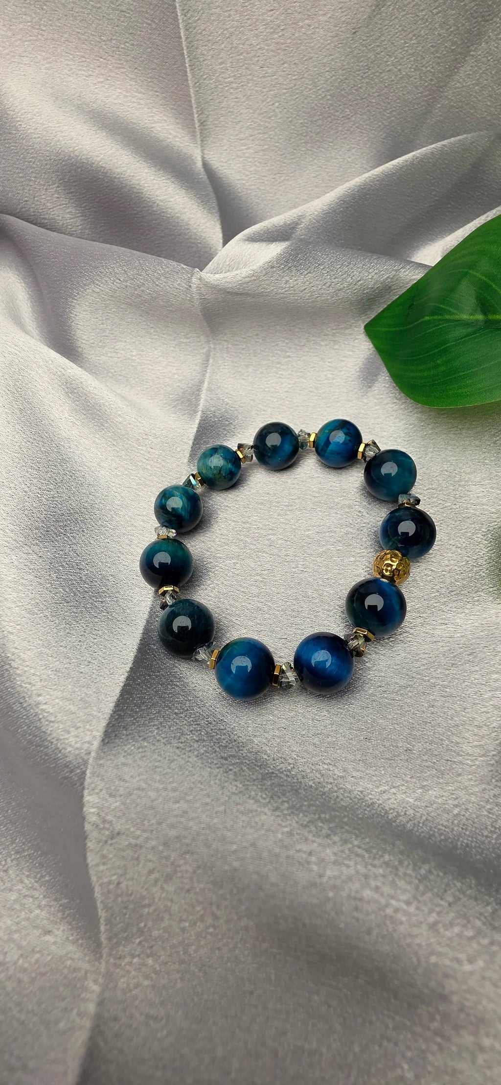 Blue Tiger Eye Bracelet