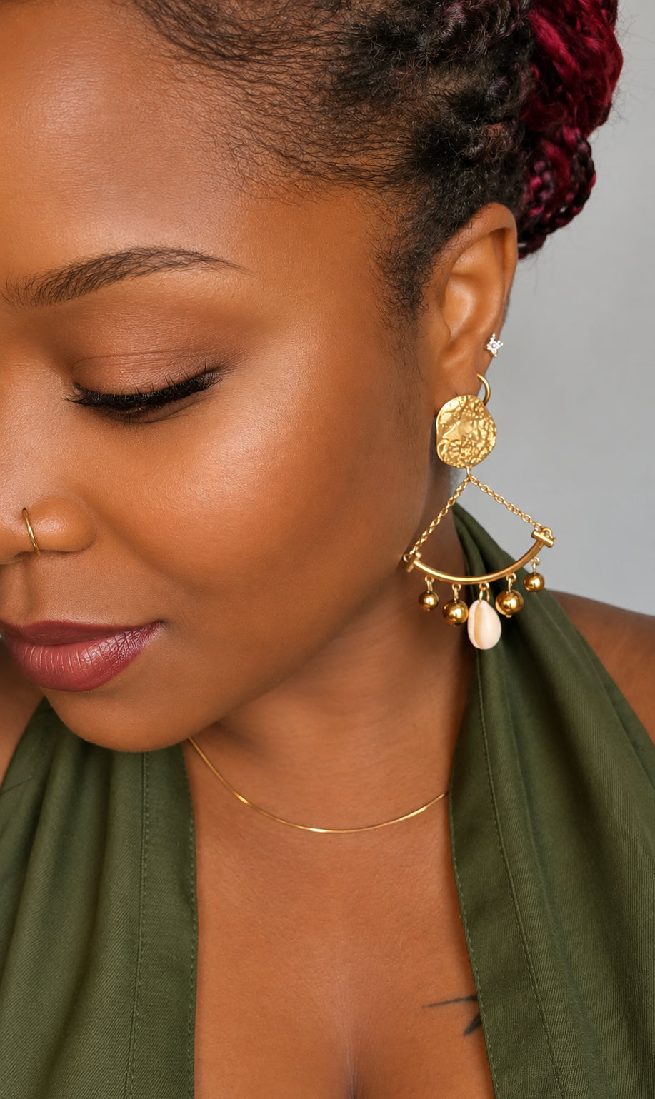 AKÙ | Sway Cowrie Earrings